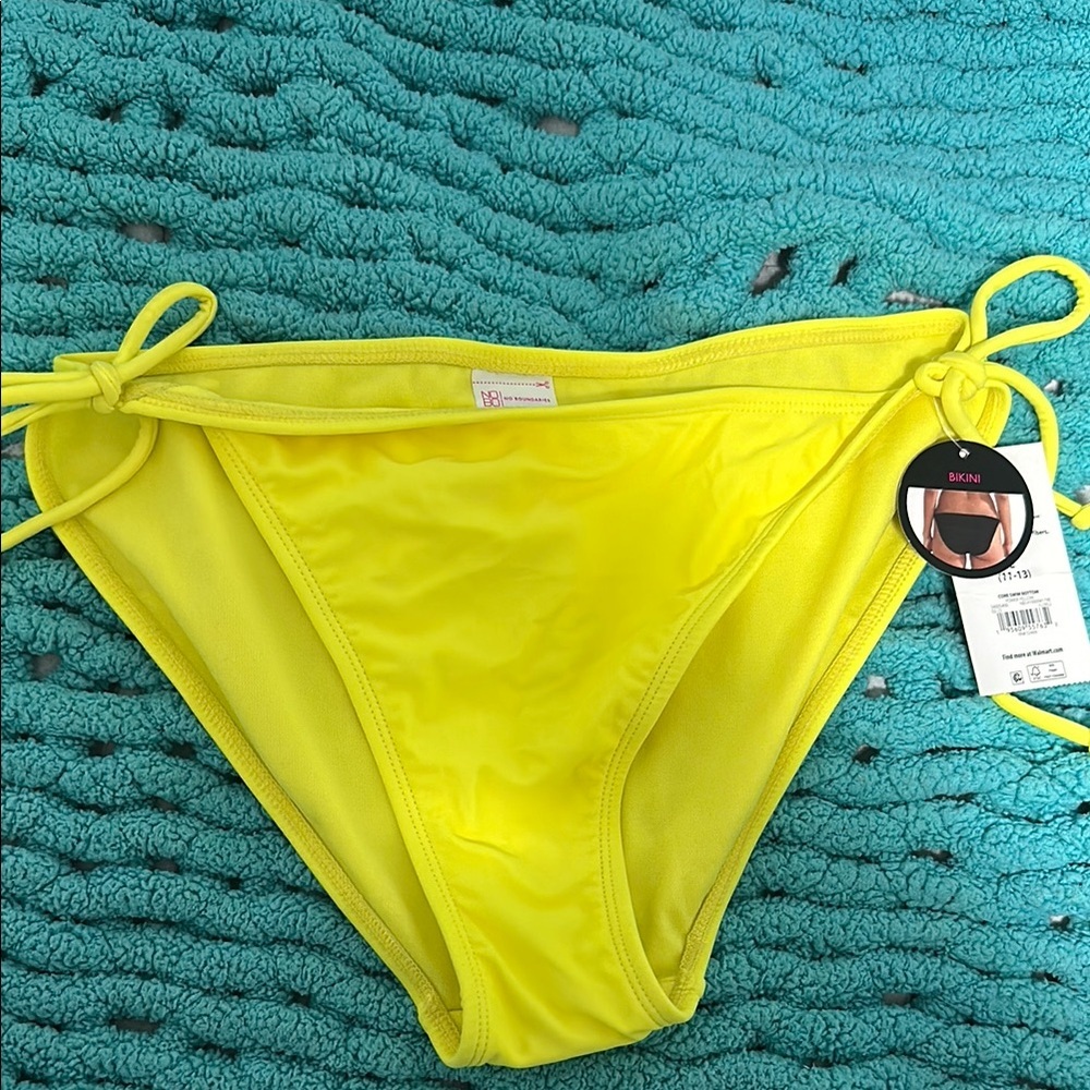 New Bright Yellow Bikini Bottoms